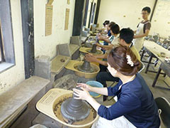 Pottery making